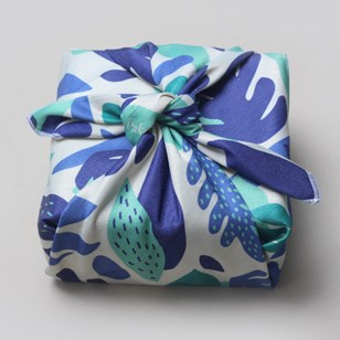 Emballage cadeaux - Furoshiki Herbier - 75×75 cm.