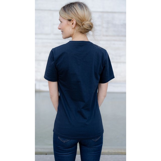 Le t-shirt français mixte bleu nuit | 100% coton bio 6