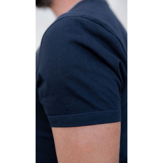 Le t-shirt français mixte bleu nuit | 100% coton bio 9