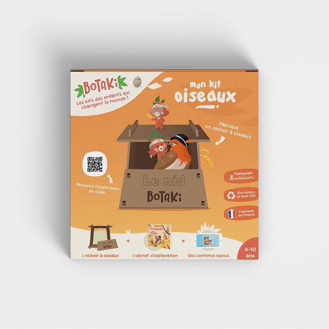 Le kit Oiseaux | Fabrique ton nichoir à oiseaux en bois 8