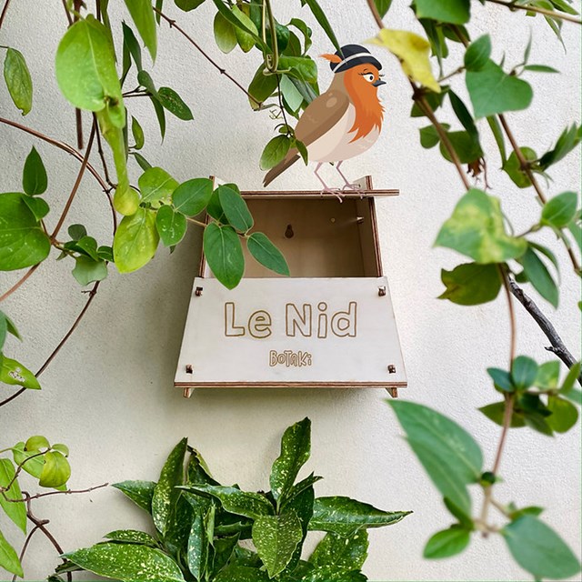 Le kit Oiseaux | Fabrique ton nichoir à oiseaux en bois 6