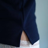 Nêge Paris - Sweatshirt femme Evasion Tropicale 100% coton bio certifié GOTS