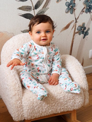 Pyjamas pour bébé évolutifs et à zip, bio et éco-responsable. - Dream Act
