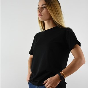 T-shirt Femme Col rond en coton bio 