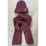 Bonnet et écharpe en laine 9