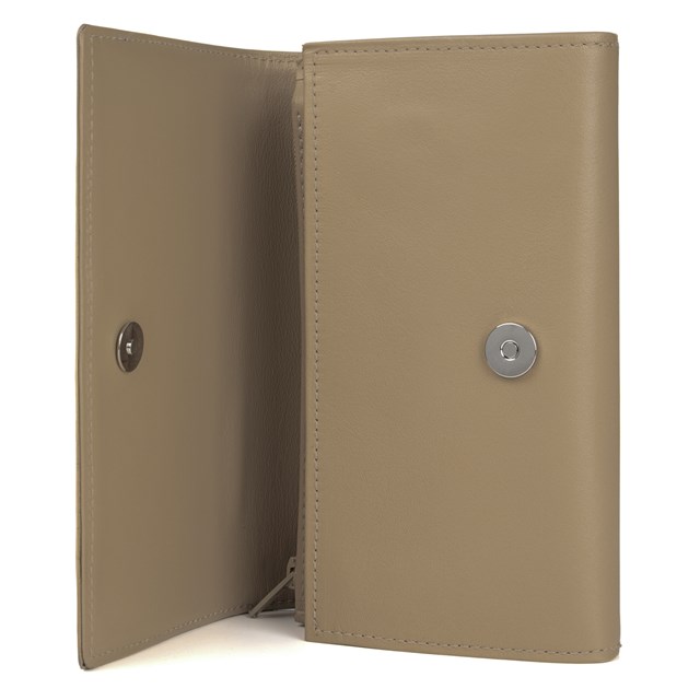 Grand Portefeuille Cuir Taupe 4