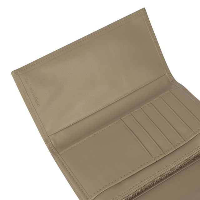 Grand Portefeuille Cuir Taupe 5