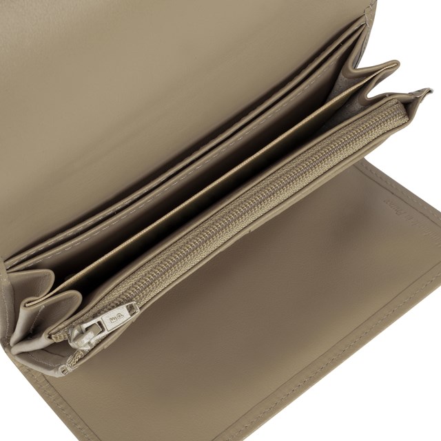 Grand Portefeuille Cuir Taupe 6