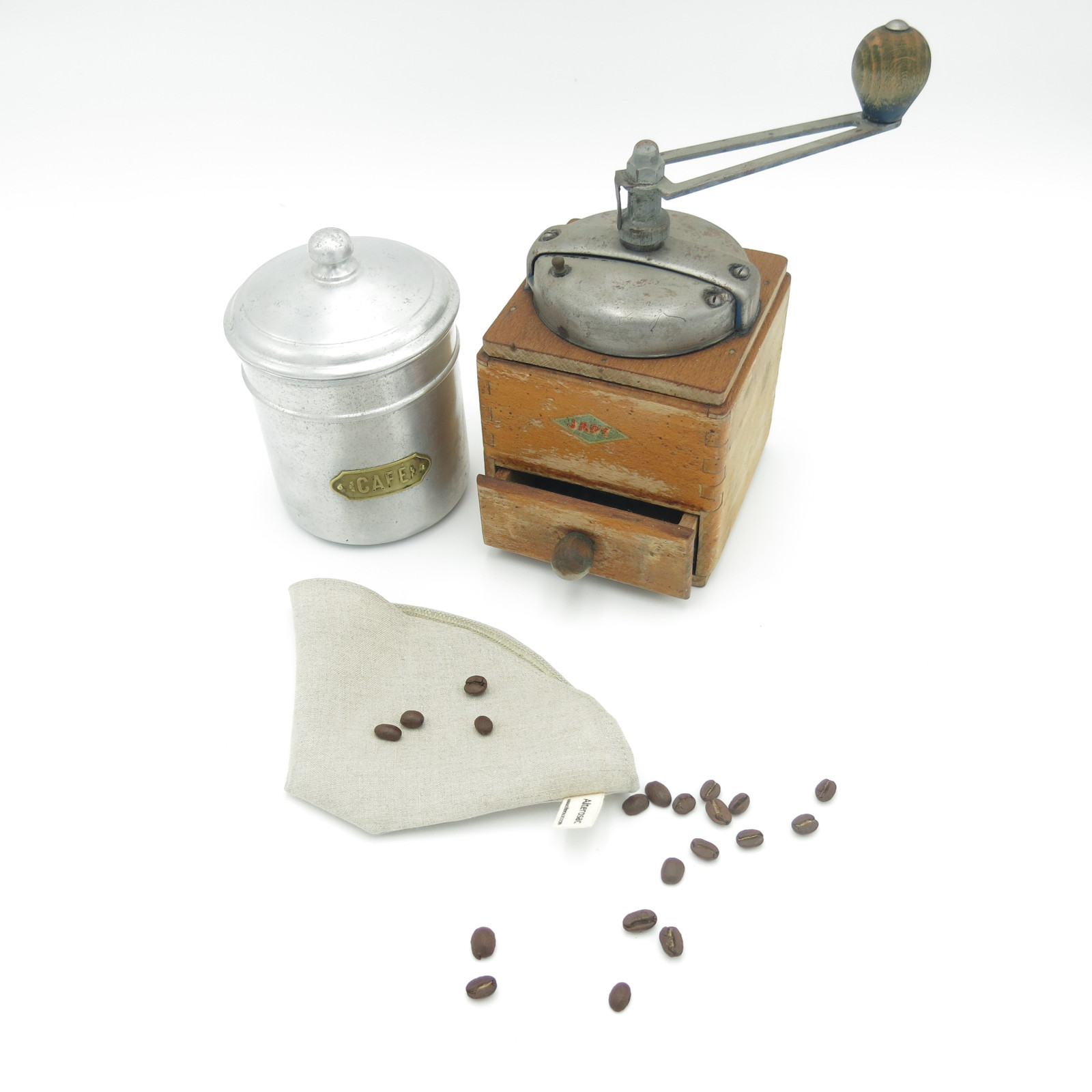 Filtre à café réutilisable en tissu Oeko-tex Zéro Déchet by Céline &  Popeline
