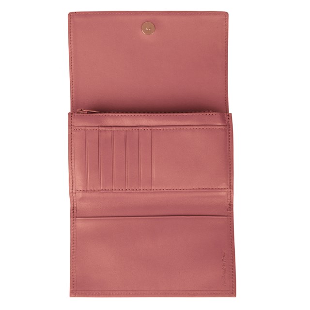 Grand Portefeuille Cuir Rose 3