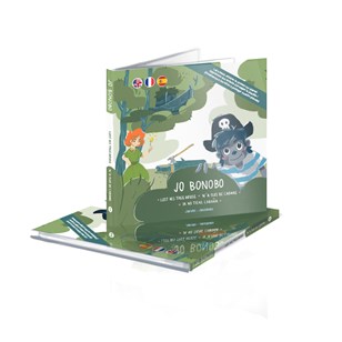 Livre Jo Bonobo n’a plus de cabane - Edition Trilingue ENG-FRA-ESP
