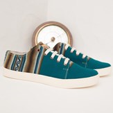 Sneakers en toile Ampato - Esmeralda (vert emeraude) 2