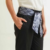 Pantalon Garuda - Coton & Soie - Noir 3